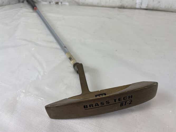 Used Wilson Brass Tech Bt-2 Golf Putter 35"