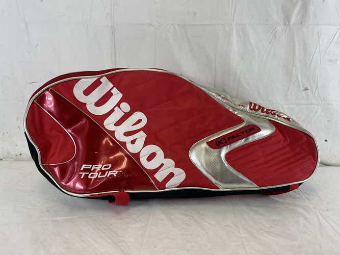 Used Wilson (k)factor Pro Tour Tennis Racquet Bag