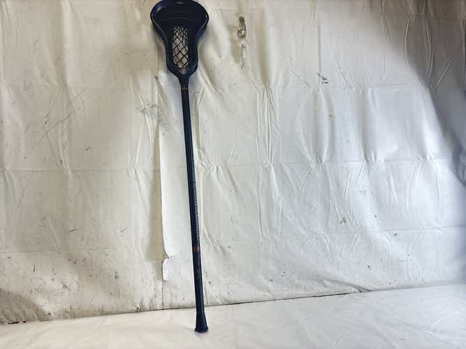 Used Warrior Burn Warp Krypto Men's Complete Lacrosse Stick 40.5" W Warp Mid Head