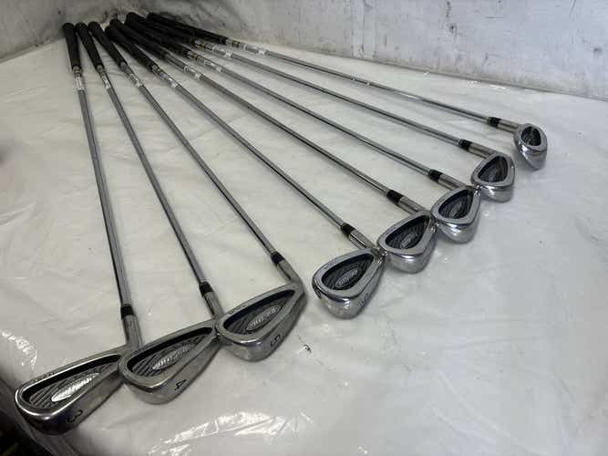 Used Top Flite Tour 3i-pw Regular Flex Steel Shaft Golf Iron Set Irons Mlh