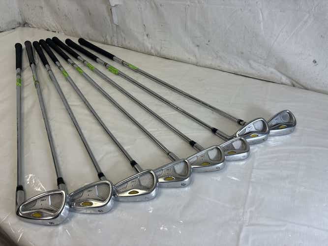 Used Taylormade Rac Lt 4i-aw Stiff Flex Steel Shaft Golf Iron Set Irons