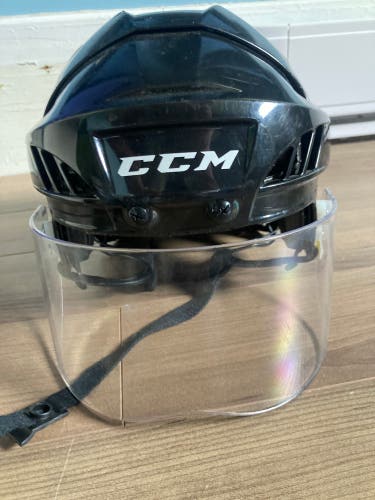 Used Large CCM FL40 Helmet With Visor