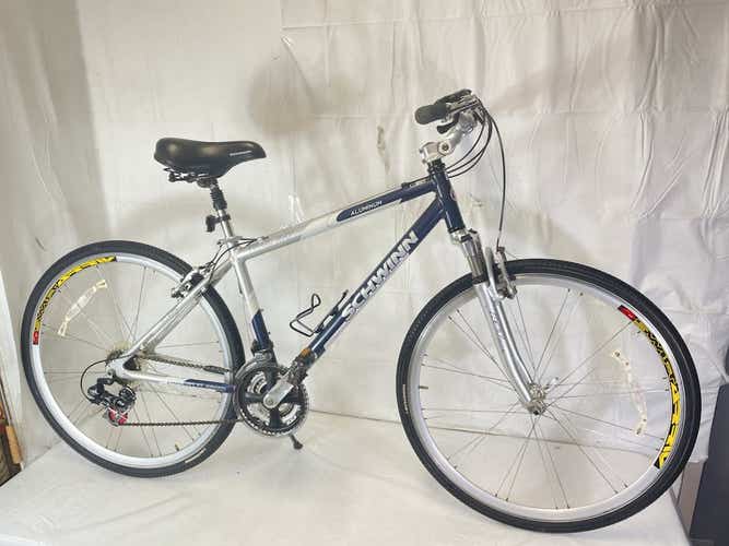 Used Schwinn Trail Way Aluminum 17" Frame 21-speed Men's Bicycle Hybrid Bike