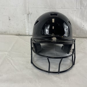 Used Schutt 3130 Pt Osfm 9 Fastpitch Softball Batting Helmet W Mask