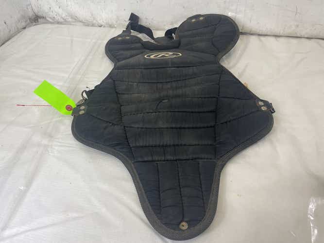 Used Rawlings Llbp-1 Junior Baseball Catcher's Chest Protector Age 9-12