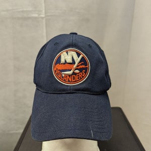 Retro New York Islanders Twins Enterprise Strapback Hat NHL