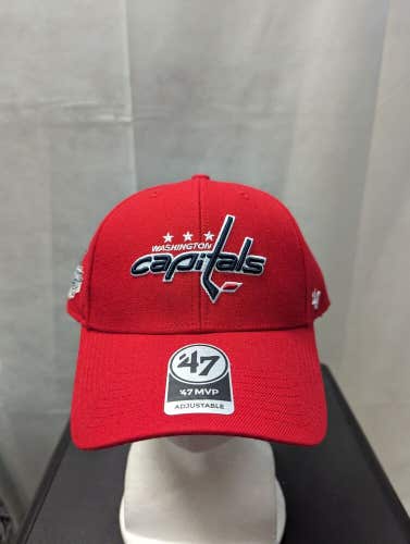 NWS Washington Capitals '47 MVP Snapback Hat 2018 Stanley Cup Final NHL