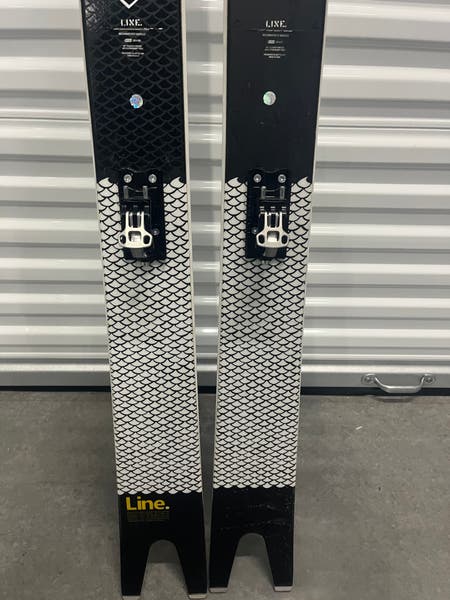 Line Sakana 181 cm Alpine Touring Skis With Bindings and skins