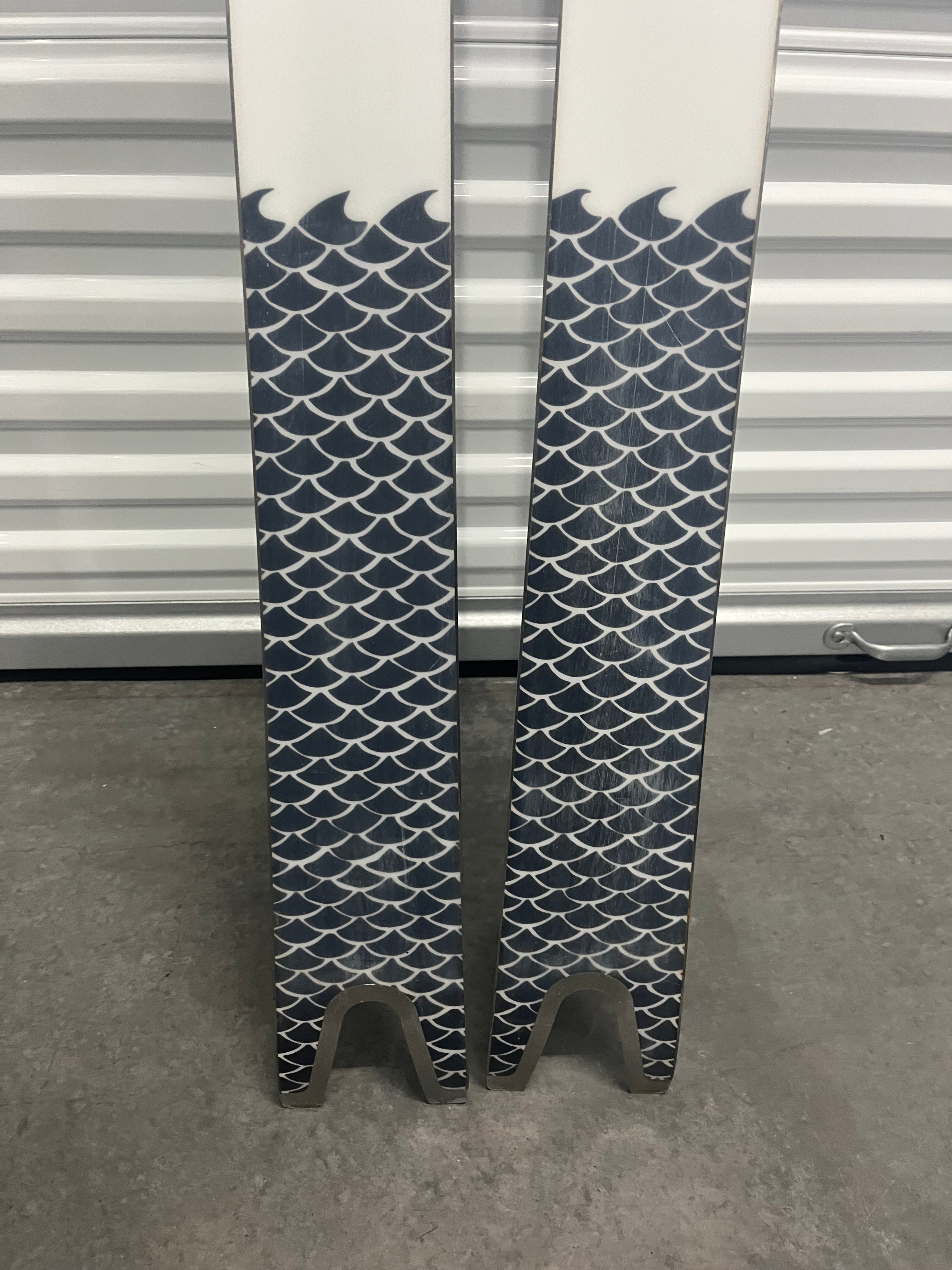 Line Sakana 181 cm Alpine Touring Skis With Bindings and skins