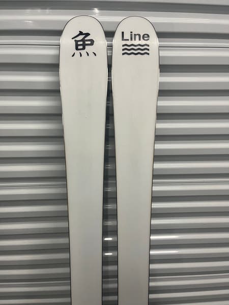 Line Sakana 181 cm Alpine Touring Skis With Bindings and skins