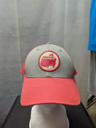 Masters Grey/Pink Mesh Snapback Hat American Needle
