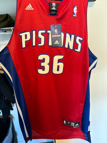 Detroit Pistons Wallace Jersey