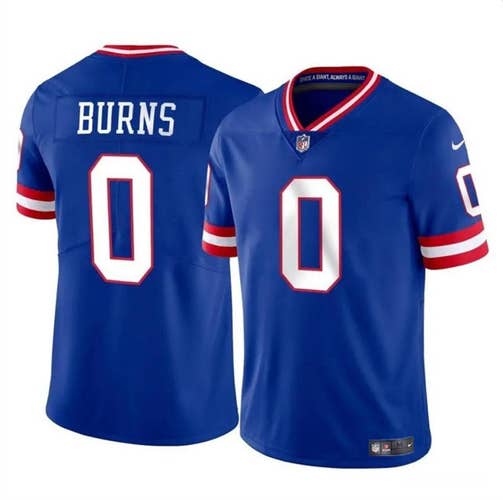 Brian Burns Blue Throwback Vapor Stitched Jersey -All Men Women Youth Size Available