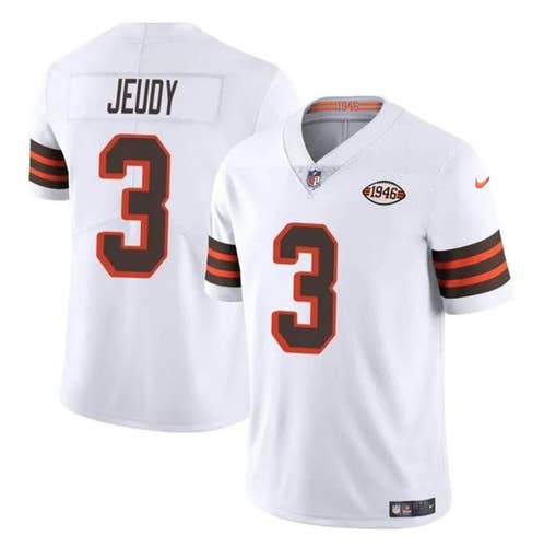 Jerry Jeudy White 1946 Collection Vapor Stitched Jersey -All Men Women Youth Size Available