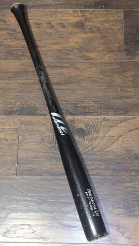 Marucci Handcrafted Professional Cut Black Wood Baseball Bat  32" Inches