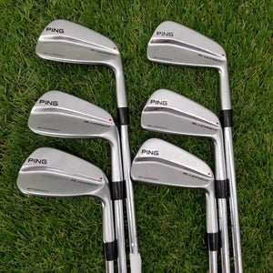 PING BLUEPRINT IRON SET 4-PW (NO 7I) XSTIFF TT DYN.GOLD TI X100 RED DOT FAIR