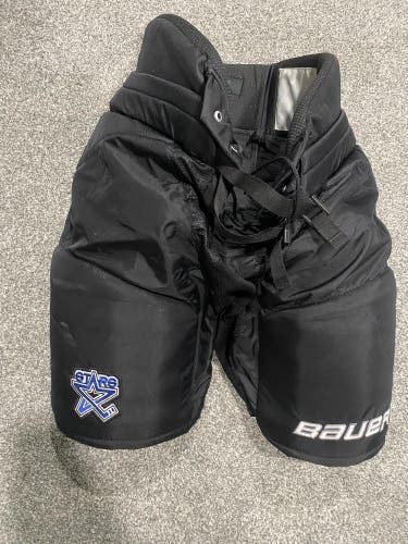 New Senior Bauer Pro Stock Custom Lincoln Stars Pro Hockey Pants