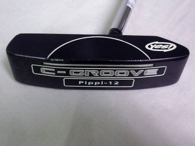 YES! Pippi-12 Putter 34" (PVD, C-Groove, Centershaft) Blade Golf Club