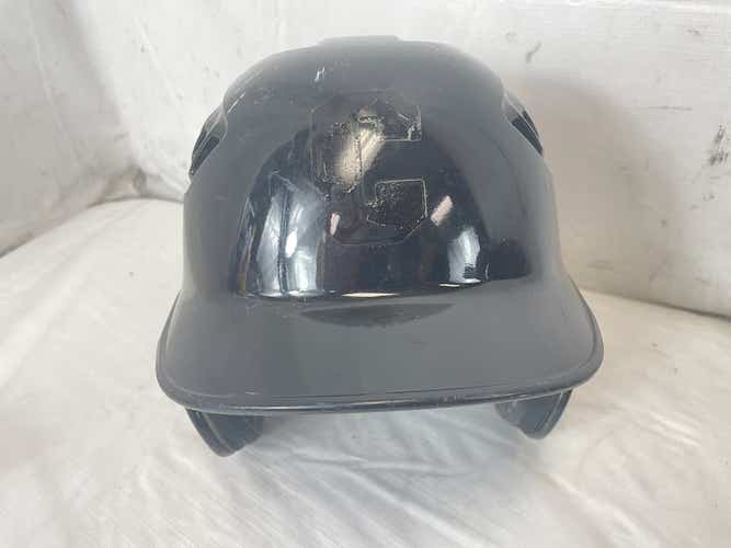 Used Rawlings Coolflo Cfabhn-r1 7 3 8 - 7 1 2 Lg Baseball And Softball Batting Helmet
