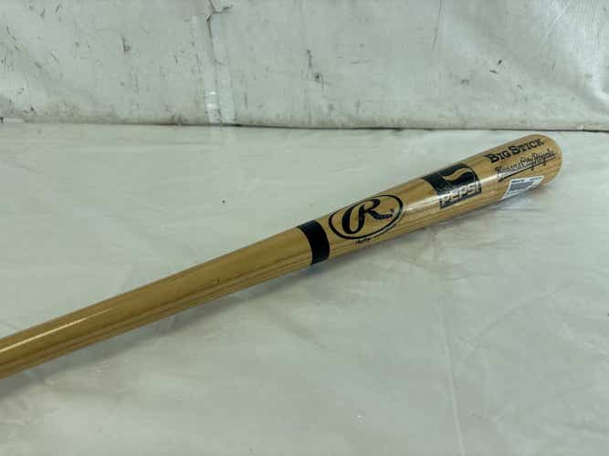 Used Rawlings Big Stick Kansas City Royals Pepsi 27" Wood Baseball Bat