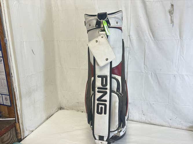 Used Ping Staff Bag 6-way Golf Cart Bag