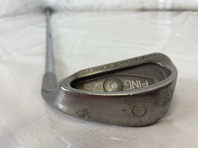 Used Ping Eye 2 White Dot 6 Iron Regular Flex Steel Shaft Individual Iron 38.75"