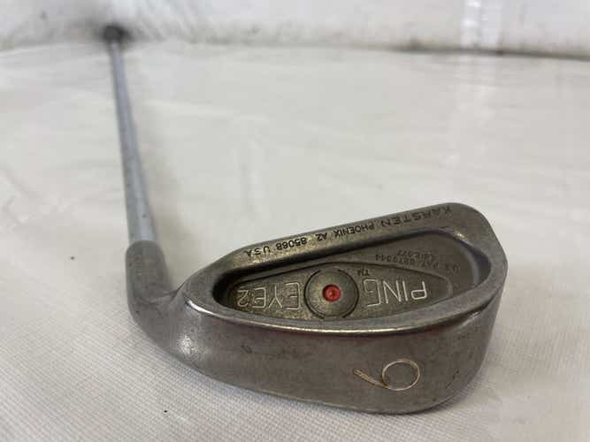 Used Ping Eye 2 Red Dot 6 Iron Regular Flex Steel Shaft Individual Iron 37.25"