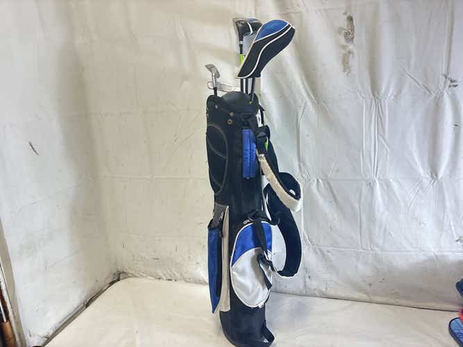 Used Orlimar Sport 5-piece Graphite Junior Golf Package Set Lh Age 10-13 - Dent On Driver