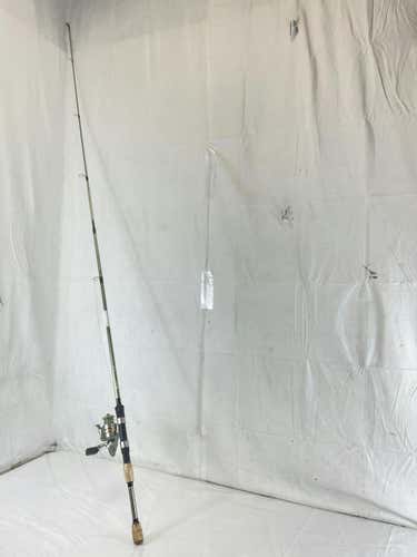 Used Okuma Rox-30 Fishing Rod And Reel Spinning Combo 6'6"