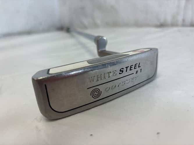 Used Odyssey White Steel 1 Golf Putter 35"