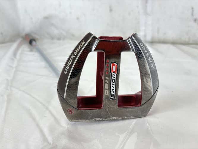 Used Odyssey O Works Red Marxman Golf Putter 34.5"