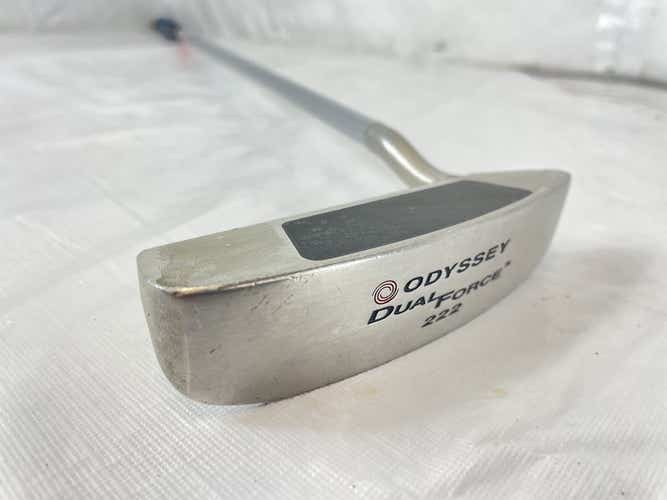 Used Odyssey Dual Force 222 Blade Golf Putter 36"