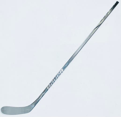 New Custom Silver Bauer Vapor Hyperlite 2 Hockey Stick-RH-77 Flex-P28-Grip W/ Spiral Texture