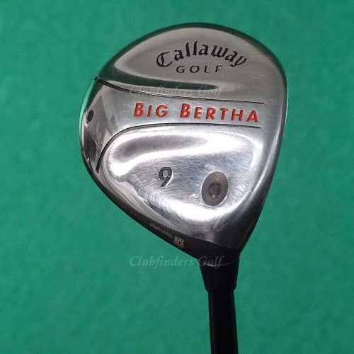 Callaway Golf Big Bertha 2004 Fairway 9 Wood Factory RCH 75w Graphite Firm