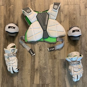 Lightly Used Protective Lacrosse Gear