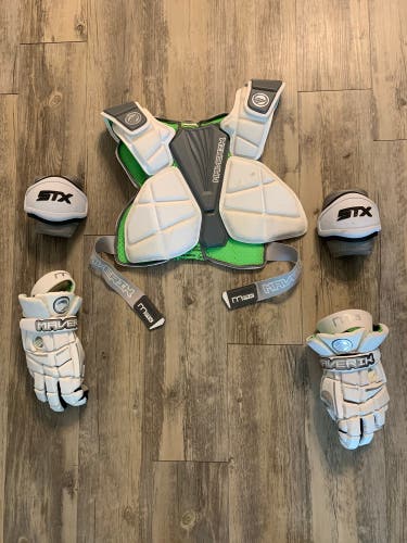 Lightly Used Protective Lacrosse Gear