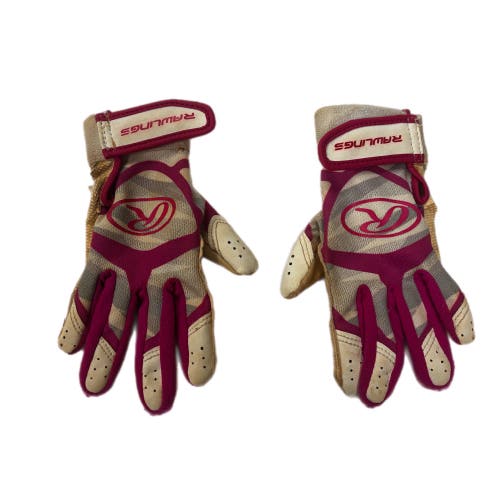 Rawlings Used Batting Gloves