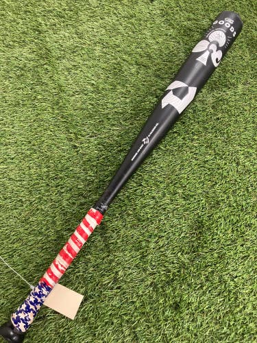 Used 2022 DeMarini The Goods One Piece Bat BBCOR Certified (-3) Alloy 28 oz 31"