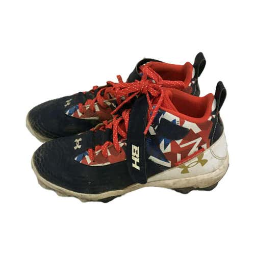 Used Under Armour Harper Junior 5 Baseball And Softball Cleats