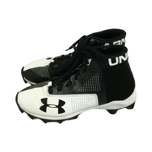 Used Under Armour Renegade Rm Junior 3.5 Baseball And Softball Cleats