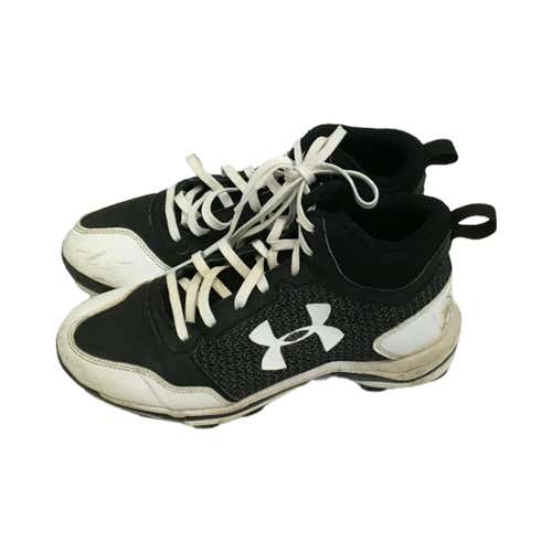 Used Under Armour Heater Junior 4.5 Baseball And Softball Cleats