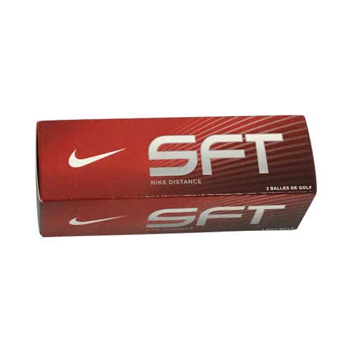 New Nike Sft 3 Ball Sleeve Golf Balls