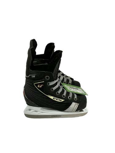 Used Ccm U+06 Youth Ice Hockey Skates Size 11