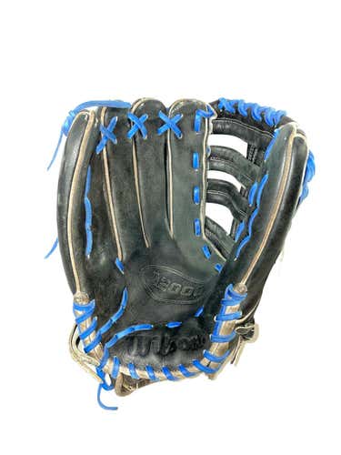 Used Wilson A2000 Left Hand Throw Baseball Glove 12 3 4"