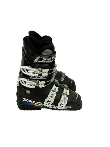 Used Salomon X3-60 Boys' Downhill Ski Boots Size 23.5