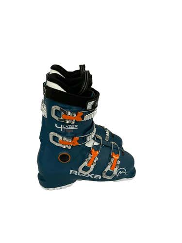 Used Roxa Laser 4 Junior Downhill Ski Boots Size 25.5