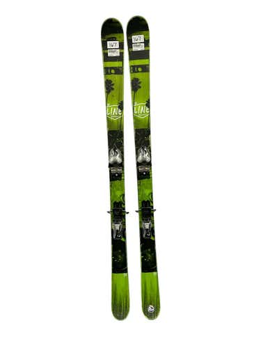 Used Line Mastermind 167 Cm Men's Downhill Ski Combo