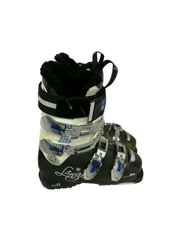 Used Lange Rx 100 Women's Downhill Ski Boots Size 23.5