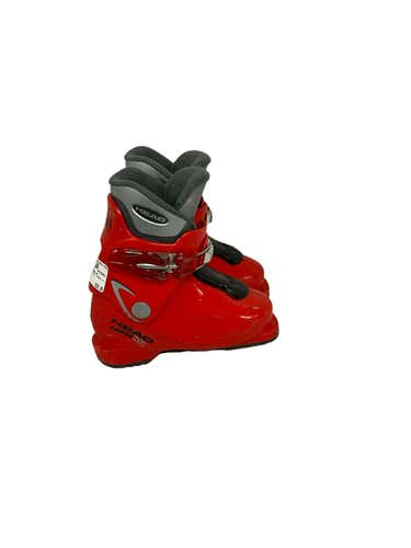 Used Head Carve Ht1 Junior Downhill Ski Boots Size 17.5