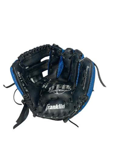 Used Franklin 4011 Right Hand Throw Baseball Glove 9 1 2"